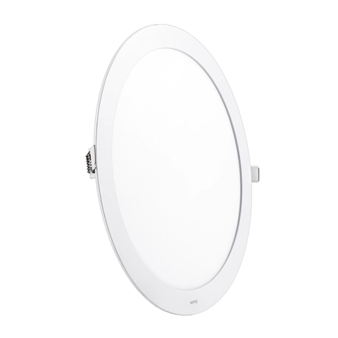 Đèn LED Panel Âm Trần Nhôm Mặt Tròn 24W MPE Seri RPL-24