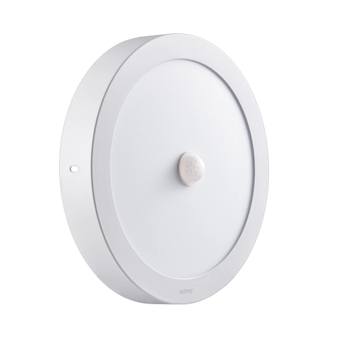 Đèn LED Panel Ốp Nổi Nhôm Mặt Tròn Cảm Biến Chuyển Động 18W Ánh Sáng Trắng SRPL-18T/MS