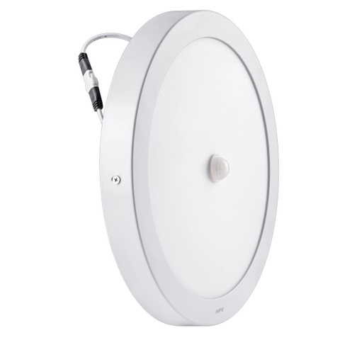 Đèn LED Panel Ốp Nổi Nhôm Mặt Tròn Cảm Biến Chuyển Động 24W Ánh Sáng Trắng SRPL-24T/MS