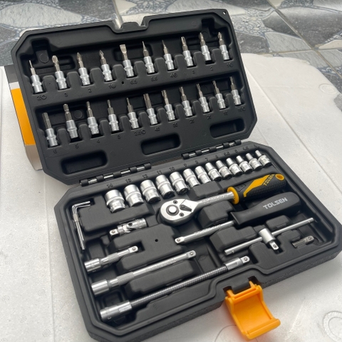 Bộ tuýp 46 món 1/4'' TOLSEN 15138