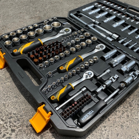 Bộ dụng cụ mở bu lông 175 món TOLSEN 15146