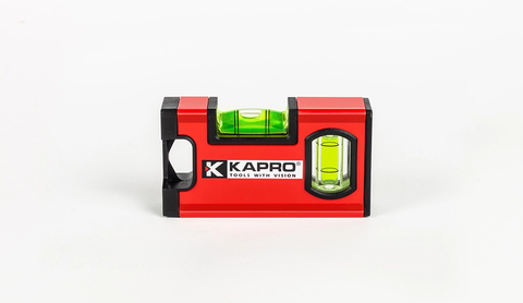 Thước Thủy Nivo Mini Kapro 771X-40M (10cm) – Thân Kim Loại 2 Ống Thủy, Độ Chính Xác Cao