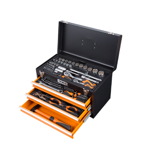 Bộ Dụng Cụ Kendo 90517 - 86 Chi Tiết Chuyên Nghiệp (Thùng 4 Khay)