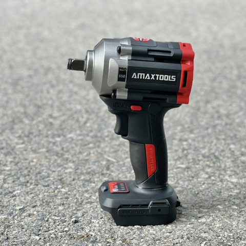 Máy siết bulong 650Nm chuẩn 1/2'' chuyên xe máy AMAXTOOLS ABL65012SM-PRO