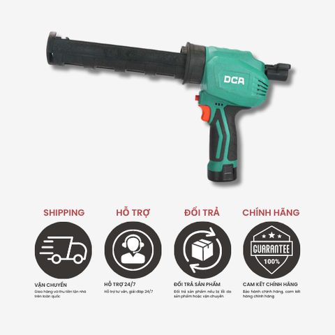 Súng bắn Silicon dùng pin 12V DCA ADPJ12AK