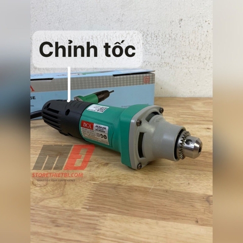 ASJ04-25E Máy mài khuôn đầu kẹp 6mm DCA 260w (Có điều tốc)