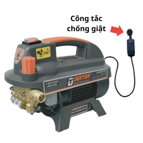 Máy Xịt Rửa Xe Áp Lực Cao 2200W Dekton DK-CWR2200A (Có Chỉnh Áp)