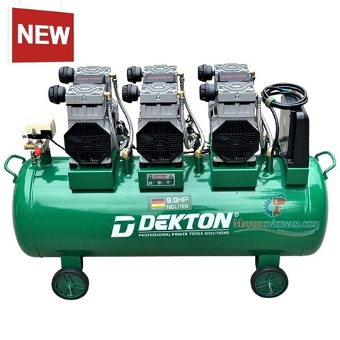 Máy Nén Khí Không Dầu 160L Dekton DKAC89-160 Công Nghiệp