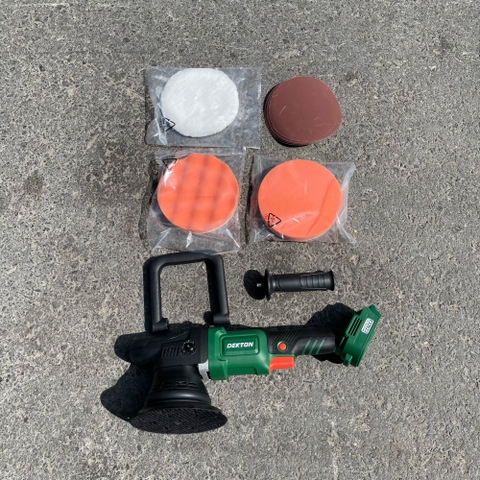 Máy Đánh Bóng lệch tâm dùng pin Dekton M21-MDB150BL