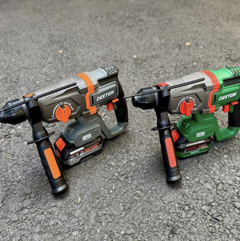 Máy khoan bê tông 3 chức năng hoạt động bằng pin 21V hiệu DEKTON - Model: M21-RH2603C