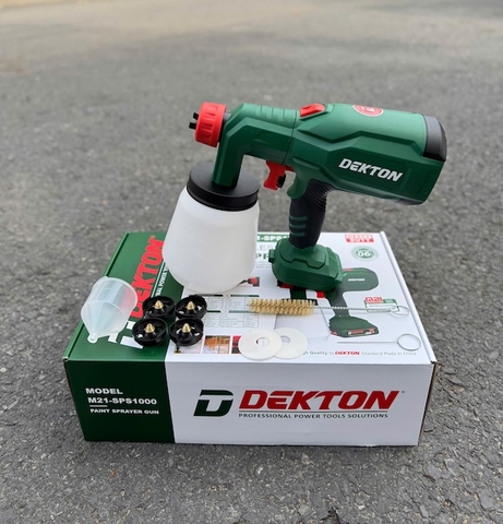 Máy Phun Sơn Dùng Pin Phổ Thông 21V Dekton M21-SPS1000