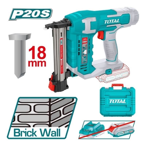 [HÀNG THANH LÝ / HÀNG BỊ BOM] Máy Bắn Đinh Bê Tông Dùng Pin 20V Total TCSTLI3805 (Không Pin Sạc)