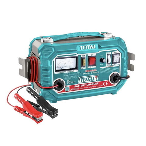 Máy Sạc Bình 12V/24V TOTAL TBC1601  – Dòng 12A, Hỗ Trợ Ắc Quy 28-180Ah