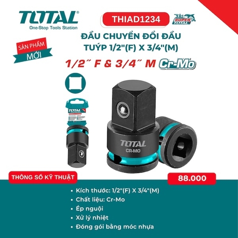 Đầu Chuyển Đổi Đầu Tuýp 1/2