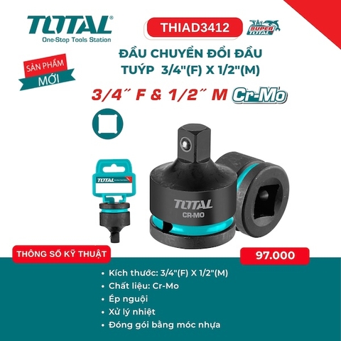 Đầu Chuyển Đổi Đầu Tuýp 3/4
