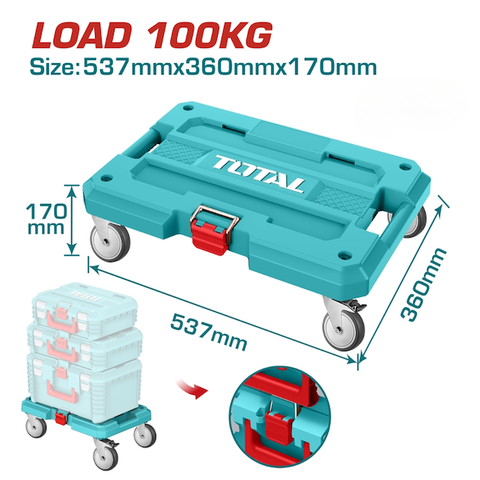 Ván lăn di chuyển cho hộp đồ nghề xếp chồng TOTAL THTWB61001 - Tải trọng 100Kg