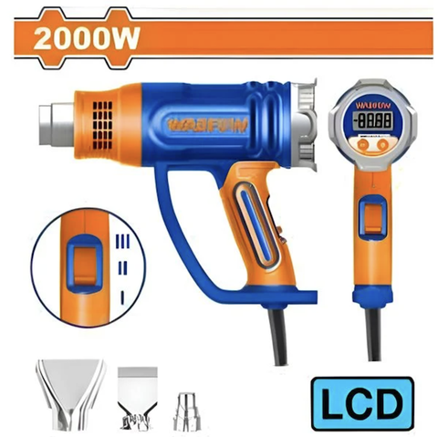 Máy thổi nhiệt 2000W (màn hình LED) WADFOW WHG1530