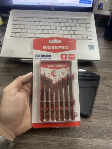 Bộ Tua Vít Sửa Chữa Điện Tử 6 Chi Tiết Workpro WP200508