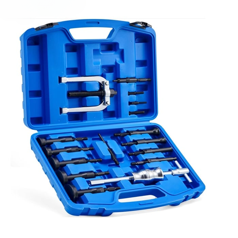 Bộ dụng cụ sửa chữa chuyên dụng WORKPRO WP204009 (16 món) - Kéo lọc chi tiết bị kẹt, vòng bi, búa trượt