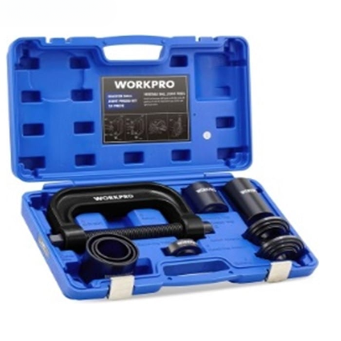 Bộ dụng cụ ép khớp chịu lực WORKPRO WP204010 (10 món) - Chuyên dùng tháo/lắp khớp bi (Ball Joint)