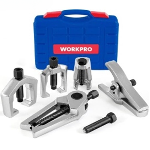 Bộ Dụng Cụ Tách Khớp Cầu, Khớp Trụ (Rô Tuyn) 5 Chi Tiết Workpro WP204011 (Ball Joint Separator)