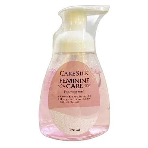 BỌT VỆ SINH PHỤ NỮ CARESILK (Chai 220ml)