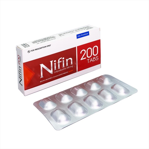 Nifin 200mg (H/20 v.nén) _DHG PHARMA