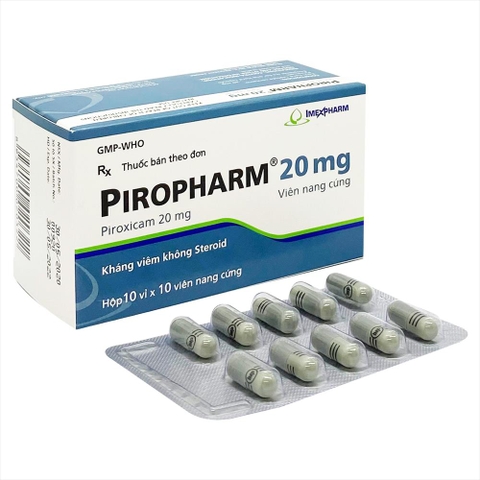 Piropharm (H/100 viên) _IMEXPHARM