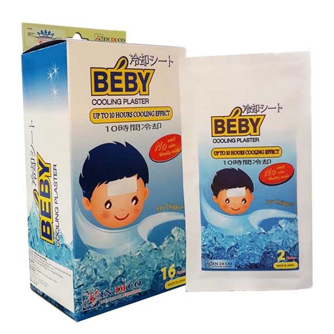 Miếng dán hạ sốt BÉBY (H/8 túi*2miếng)