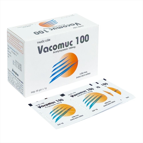 Vacomuc 100mg (H/30 gói x 1gr) _VACOPHARM