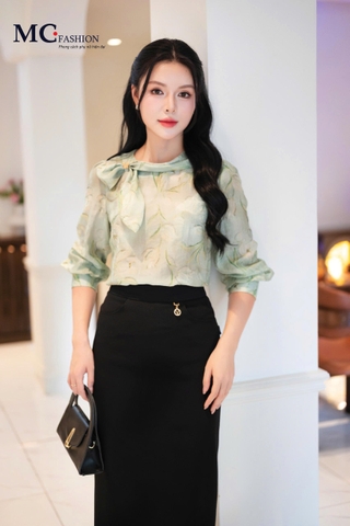 ÁO THỜI TRANG CỔ NƠ AT233