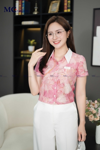 ÁO THỜI TRANG CROPTOP CỔ PHỐI TRƠN AT202