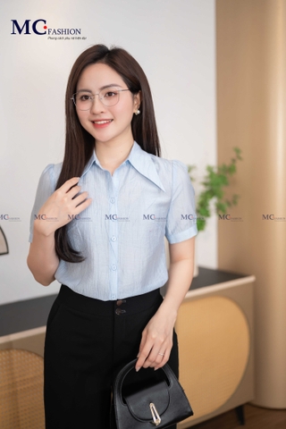 ÁO SƠ MI THỜI TRANG CỔ ĐỨC NHỌN AT184