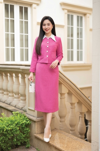 Chân váy CV0672 (Kèm áo kí giả TAV446)