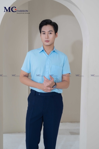 ÁO SƠ MI NAM CỘC TAY NAB102