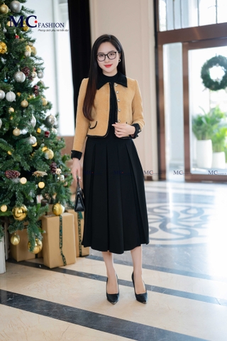 Áo Dạ dáng ngắn TAV448