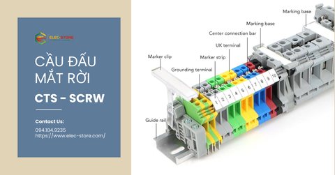 ⚡ Cầu đấu bắt vít vs Cầu đấu lò xo: Đâu là lựa chọn phù hợp cho tủ điện?