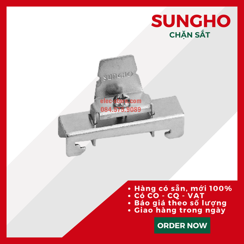 Miếng chặn thanh ray nhôm, Sungho SH-SN