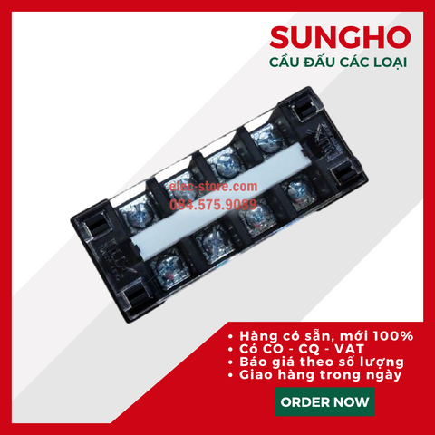 Cầu đấu tủ điện Sungho SHT-20A-4P