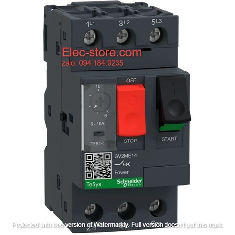 Cầu Dao Bảo Vệ Động Cơ Schneider GV2ME14- CB Bảo Vệ Động Cơ 3 Cực Schneider - GV2ME14 Schneider (6-10A) - 3P - 690V