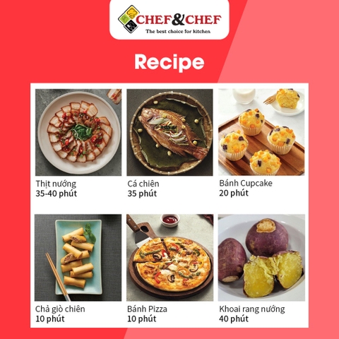 Nồi chiên không dầu Chef&Chef  9L (YJ- 933)