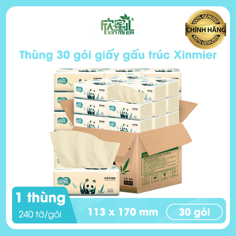 Khăn giấy gấu trúc Xinmier