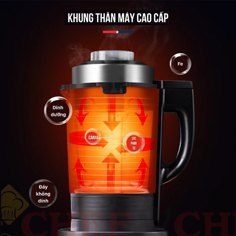 Máy xay nấu sữa hạt đa năng Chef&Chef CH90.