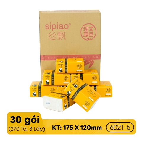 Thùng 30 gói Giấy Sipao 6021-5