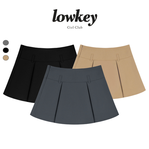 K8001- CHÂN VÁY DÁNG NGẮN DẬP LI