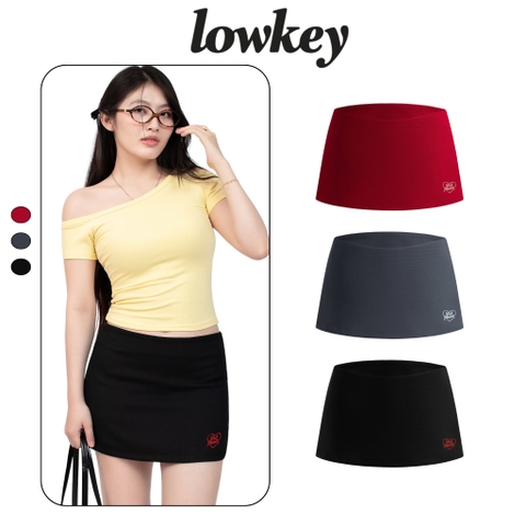 K8002 CHÂN VÁY NGẮN CẠP TRỄ DÁNG CHỮ A CÓ QUẦN BẢO HỘ