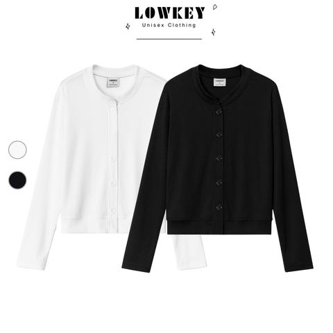 K5204 áo khoác cardigan nữ LOWKEY