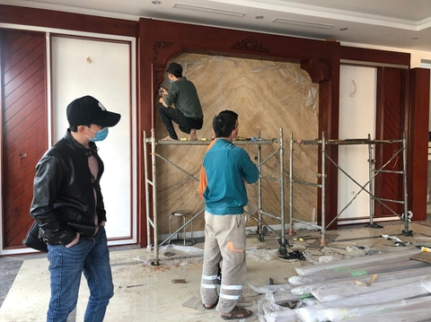 Tủ Thờ gỗ Soan Đào