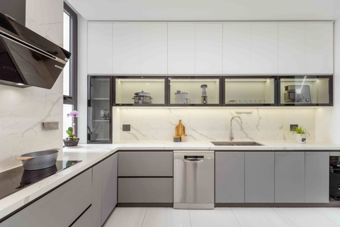 TỦ BẾP ACRYLIC - BẢNG GIÁ CHI TIẾT TẠI XƯỞNG