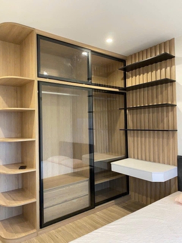 Tủ Cánh Kính  Vàng Cao Cấp